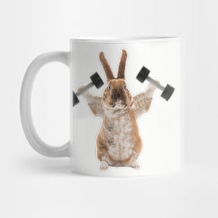 bunny curling Mug